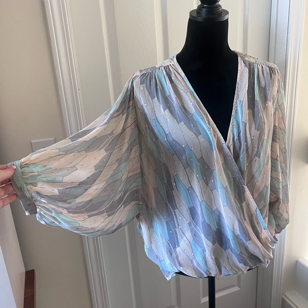 Lovestitch Color Block Top